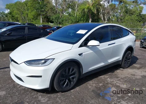 2024 Tesla Model X from USA, damaged, VIN 7SAXCBE59RF433324